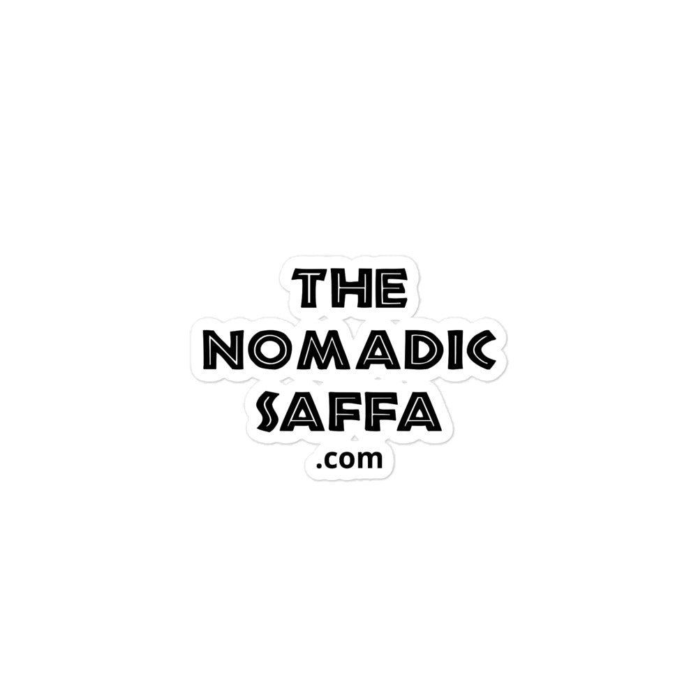 Nomadic Saffa Bubble-free stickers