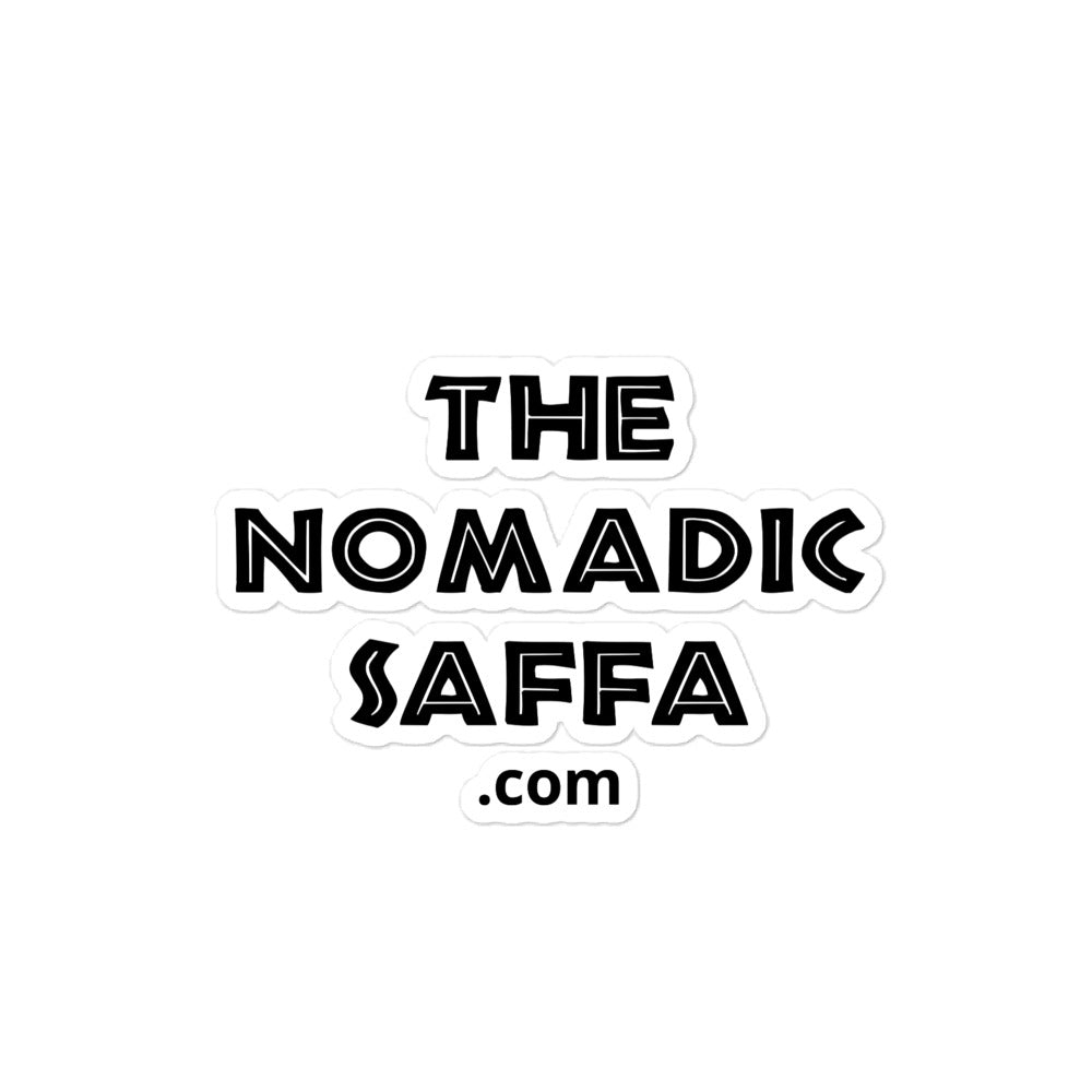 Nomadic Saffa Bubble-free stickers