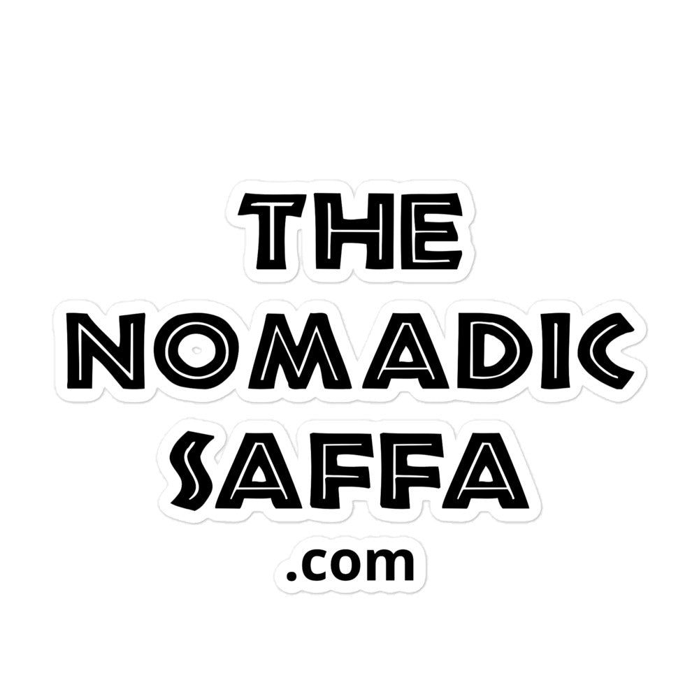 Nomadic Saffa Bubble-free stickers