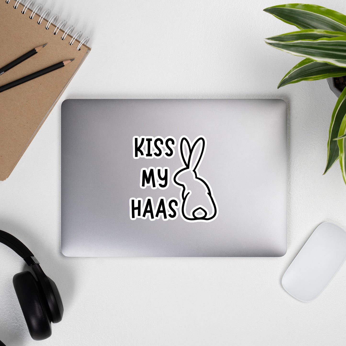 Kiss my Haas - Afrikaans Bubble-free stickers