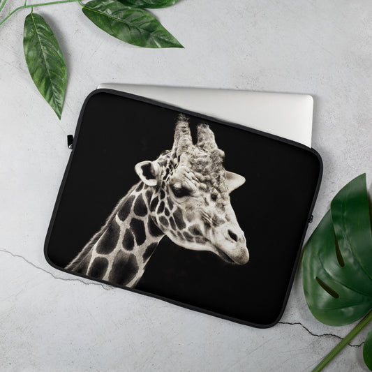 African Giraffe Laptop Sleeve