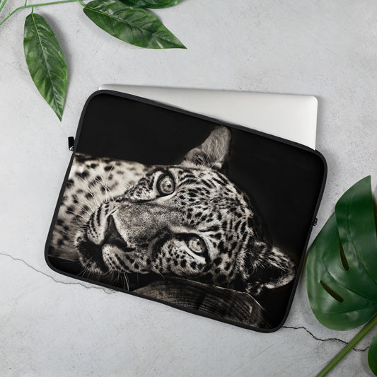 Sleeping Leopard Laptop Sleeve