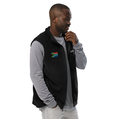 South African Flag Men’s Columbia fleece vest