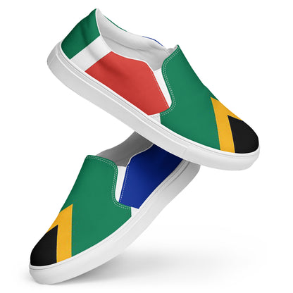 South African Pride Men’s slip-on canvas shoes