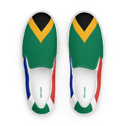 South African Pride Men’s slip-on canvas shoes