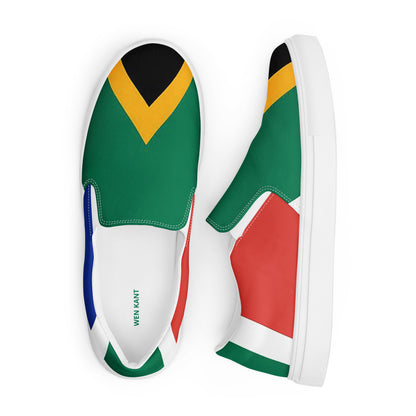 South African Pride Men’s slip-on canvas shoes