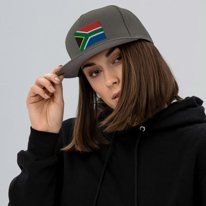 South African Flag Mesh Back Snapback