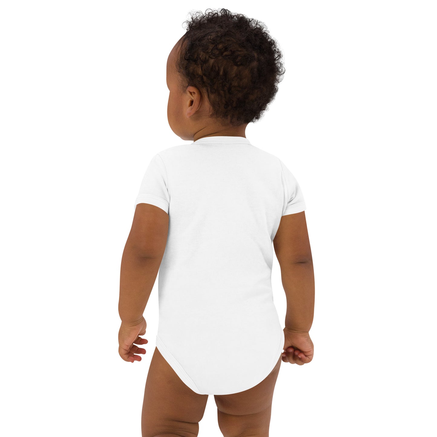 Giraffe Origami Organic cotton baby bodysuit