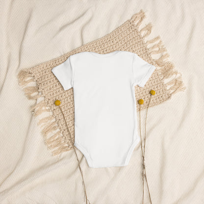 Giraffe Origami Organic cotton baby bodysuit