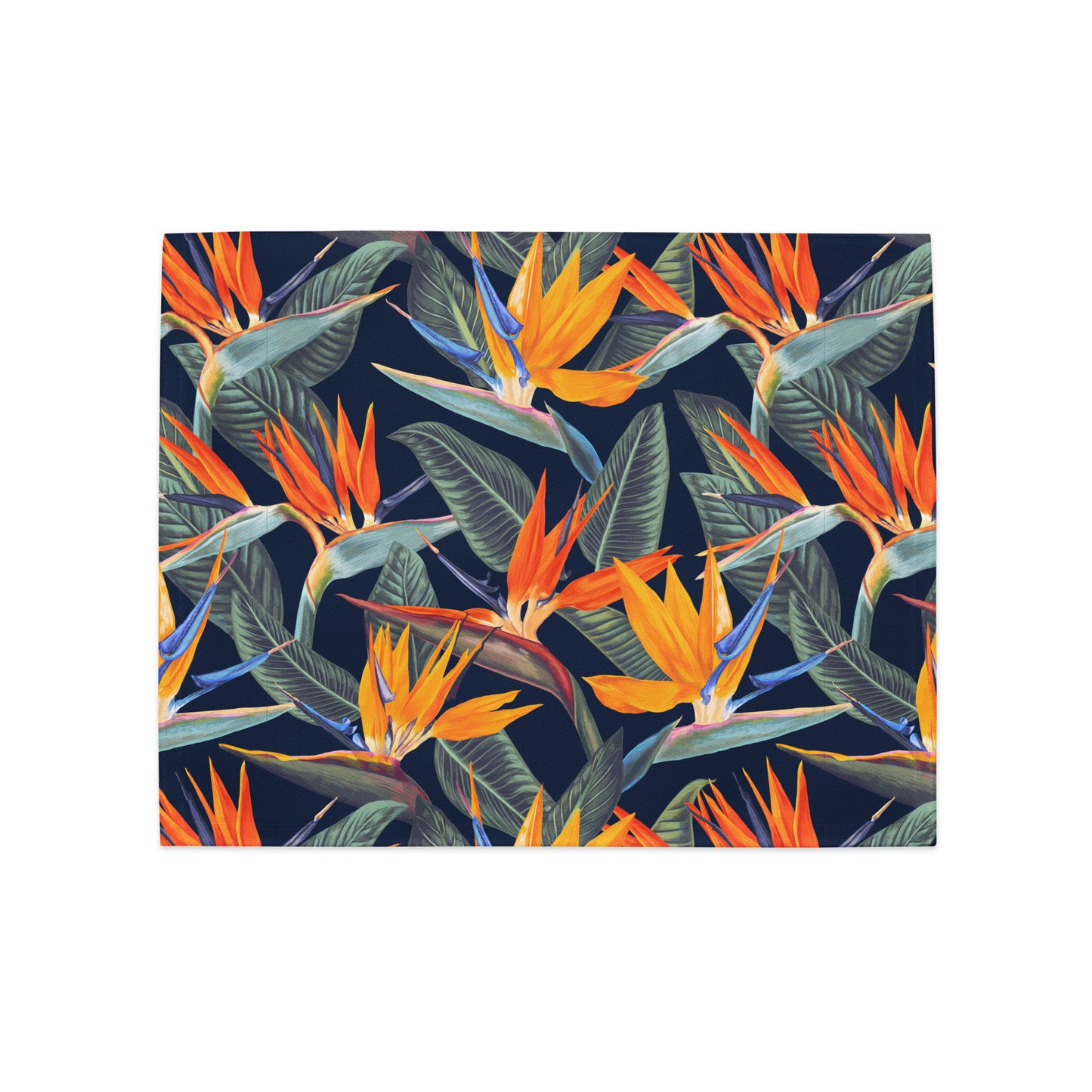 Strelitzia Placemat Set - Navy