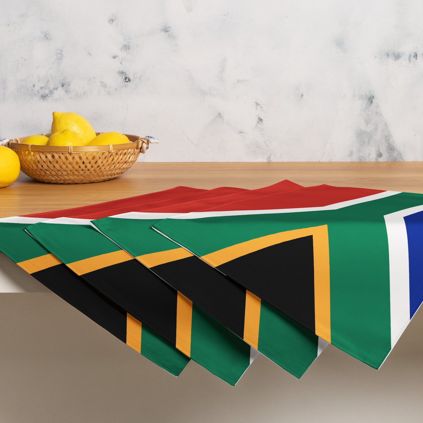 South African Flag Placemat Set of 4