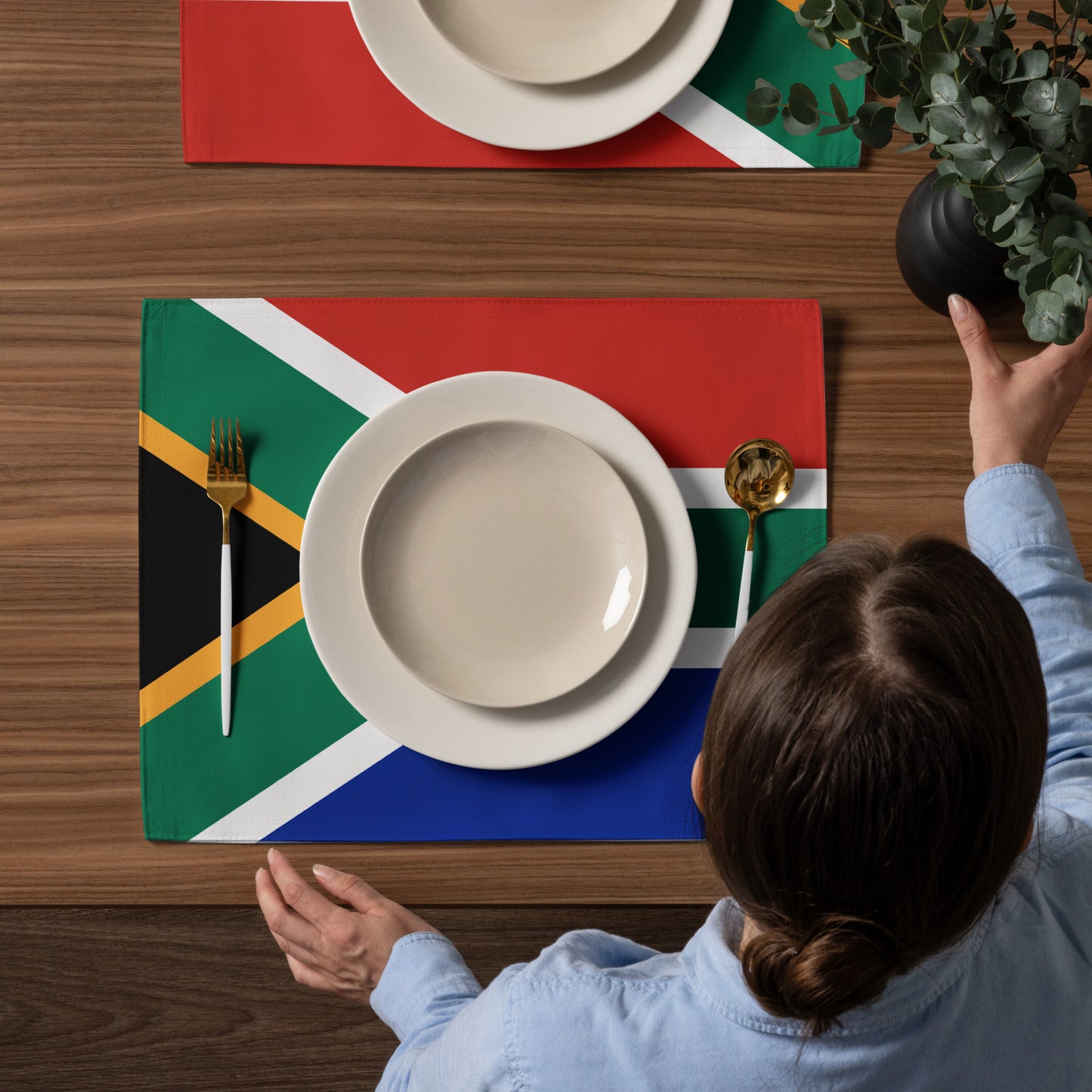 South African Flag Placemat Set of 4