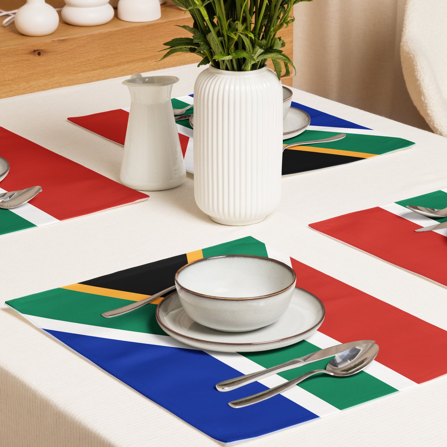 South African Flag Placemat Set of 4