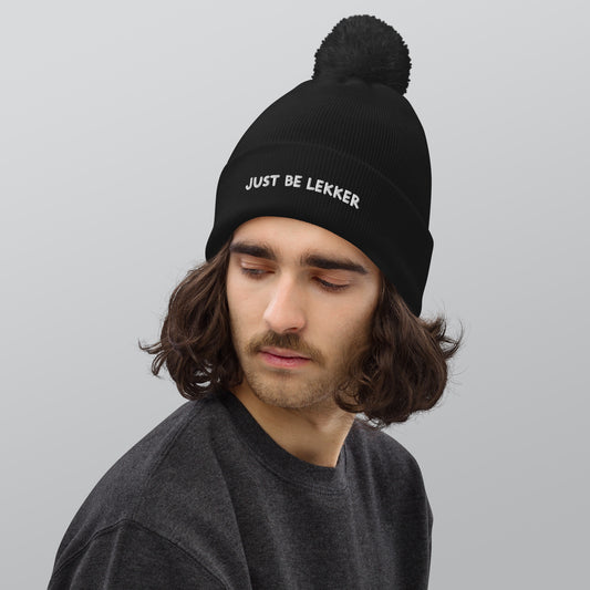 Just be Lekker Pom pom beanie