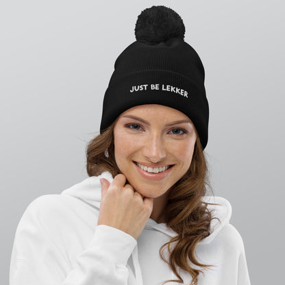 Just be Lekker Pom pom beanie