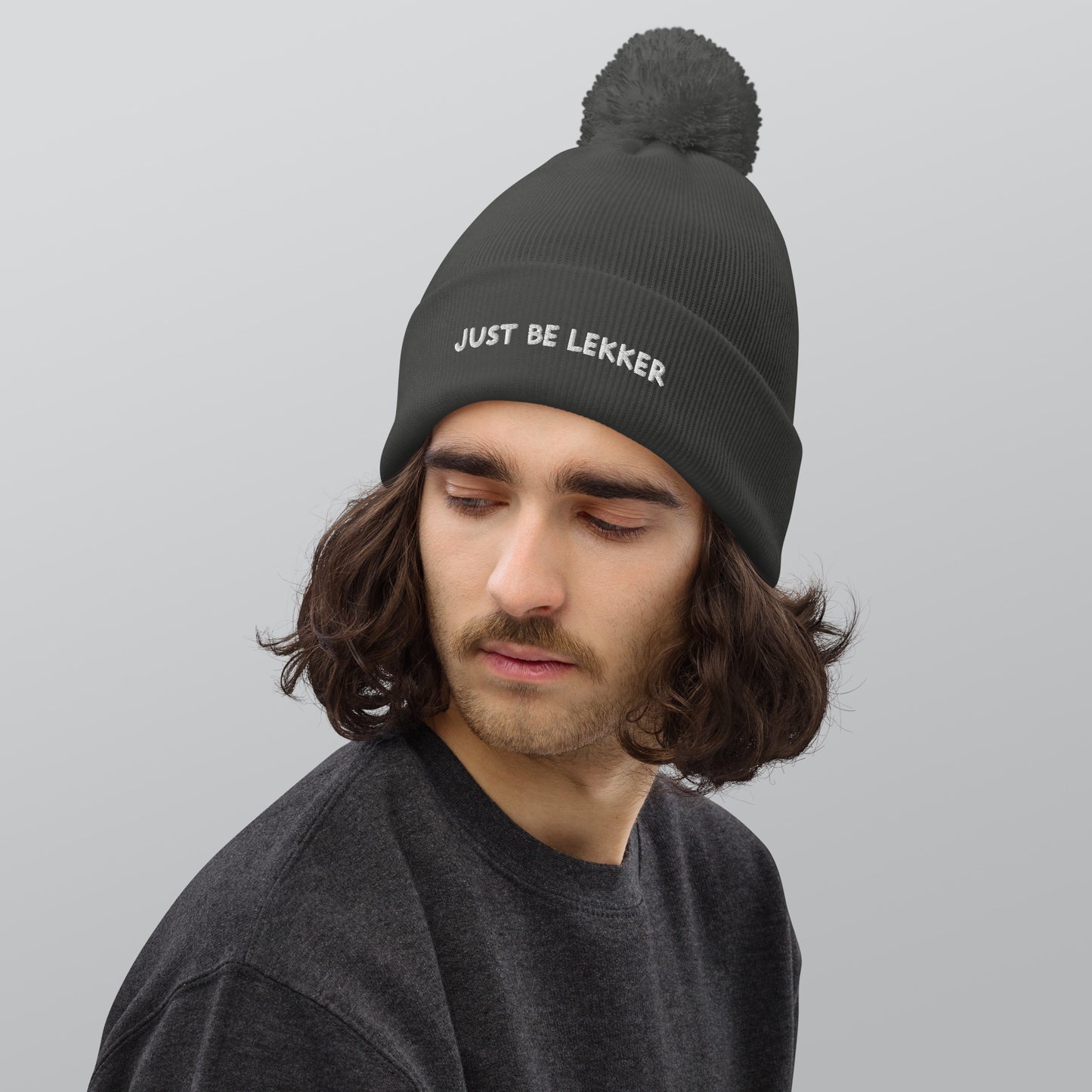 Just be Lekker Pom pom beanie