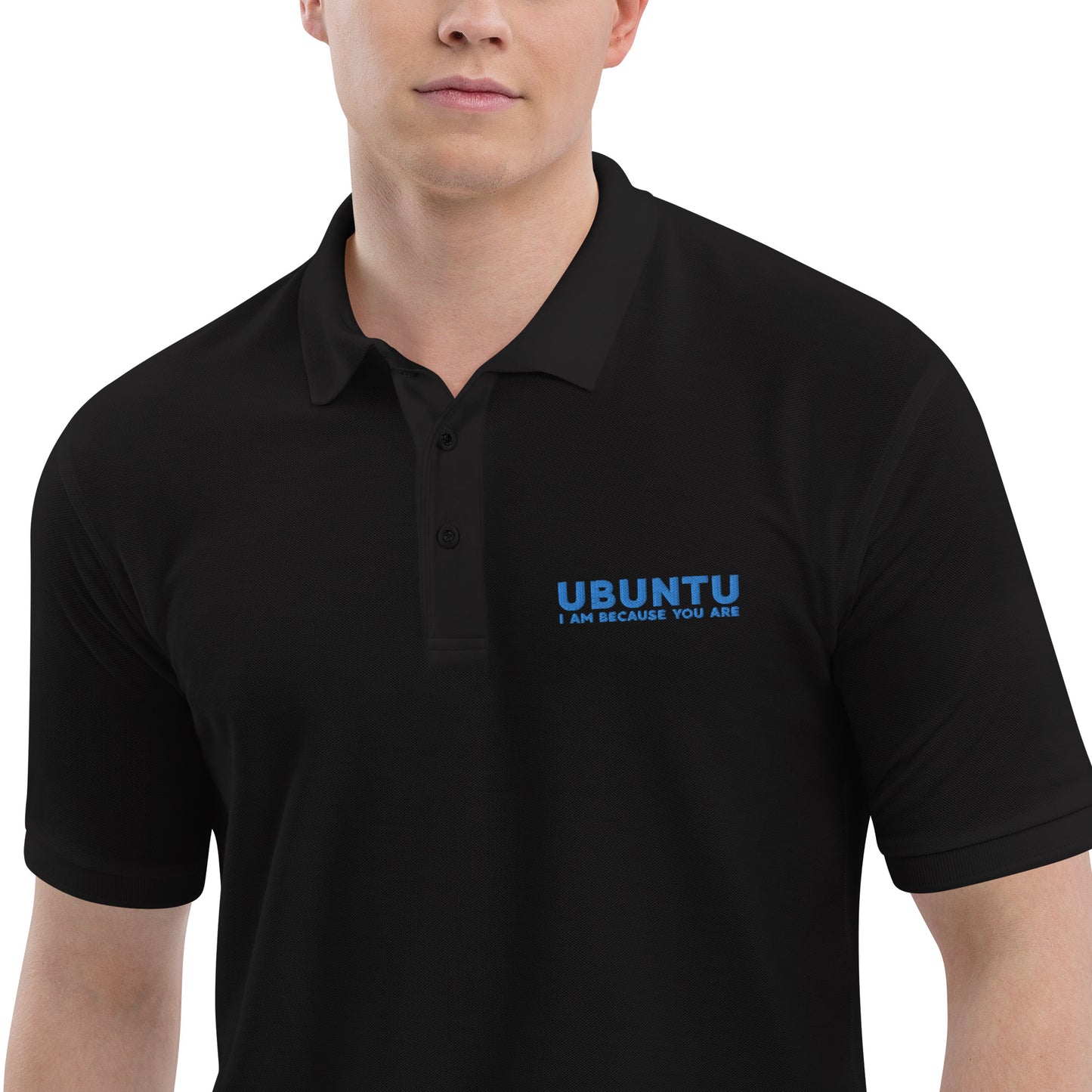 Ubuntu Port Authority Men's Premium Polo