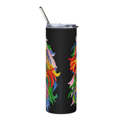 Rainbow Lion Stainless steel tumbler