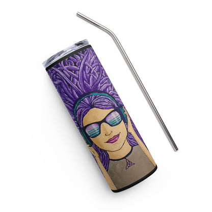 Vibin' Girl - Music is life Tumbler