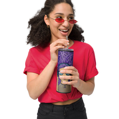 Vibin Girl Stainless steel tumbler