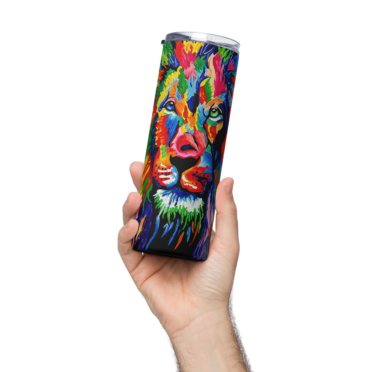 Rainbow Lion Stainless steel tumbler