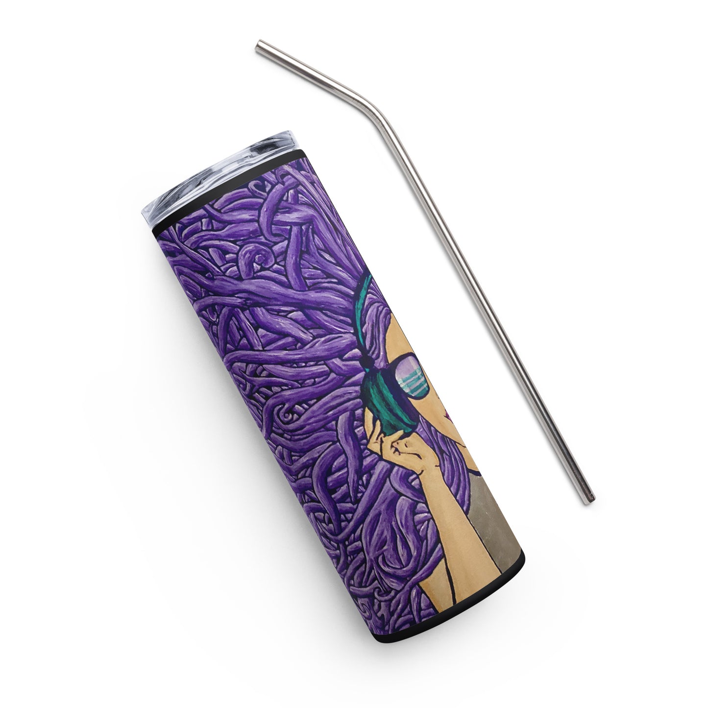 Vibin Girl Stainless steel tumbler