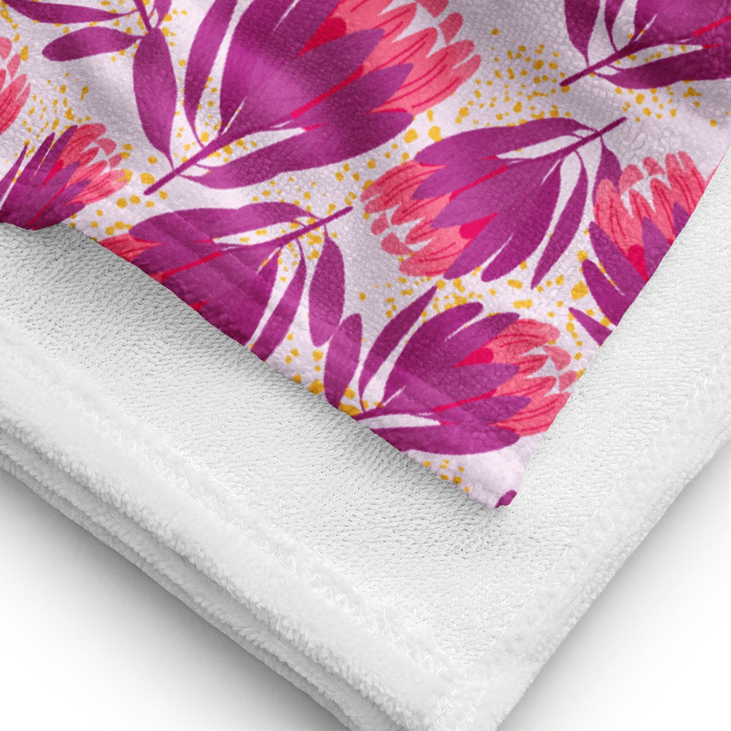 Protea in Pink Towel