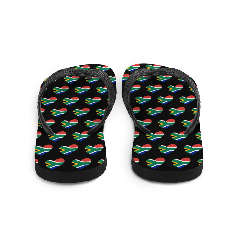 South African Heart Flip-Flops