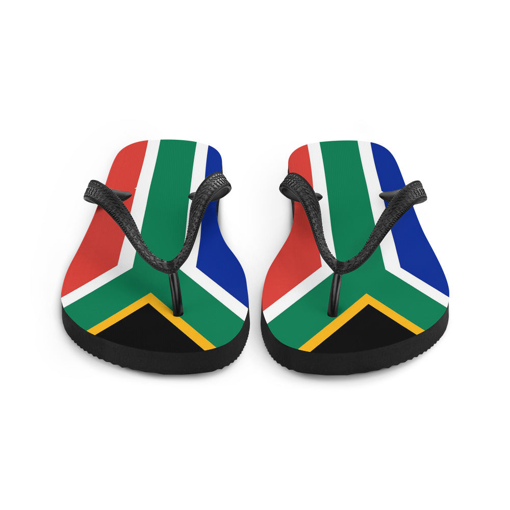 South African Flag Flip-Flops