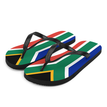 South African Flag Flip-Flops