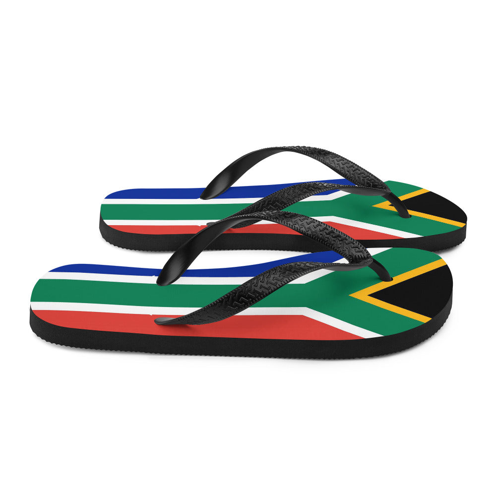 South African Flag Flip-Flops