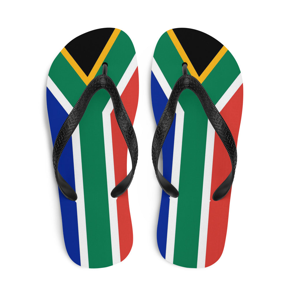 South African Flag Flip-Flops