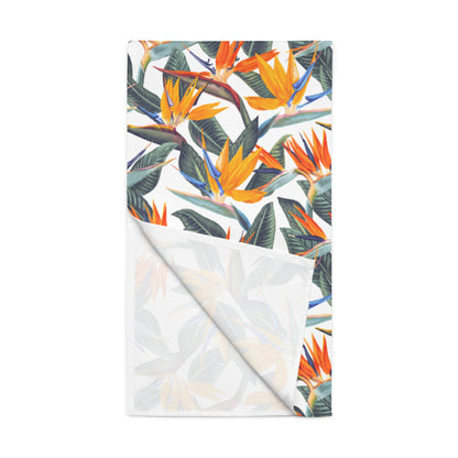 Strelitzia Table runner - White