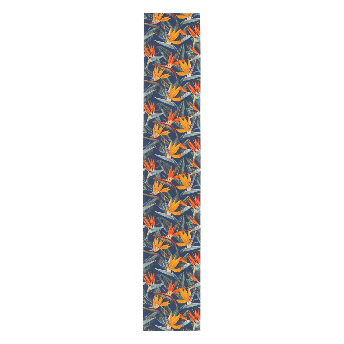 Strelitzia Table runner - Dusk Blue