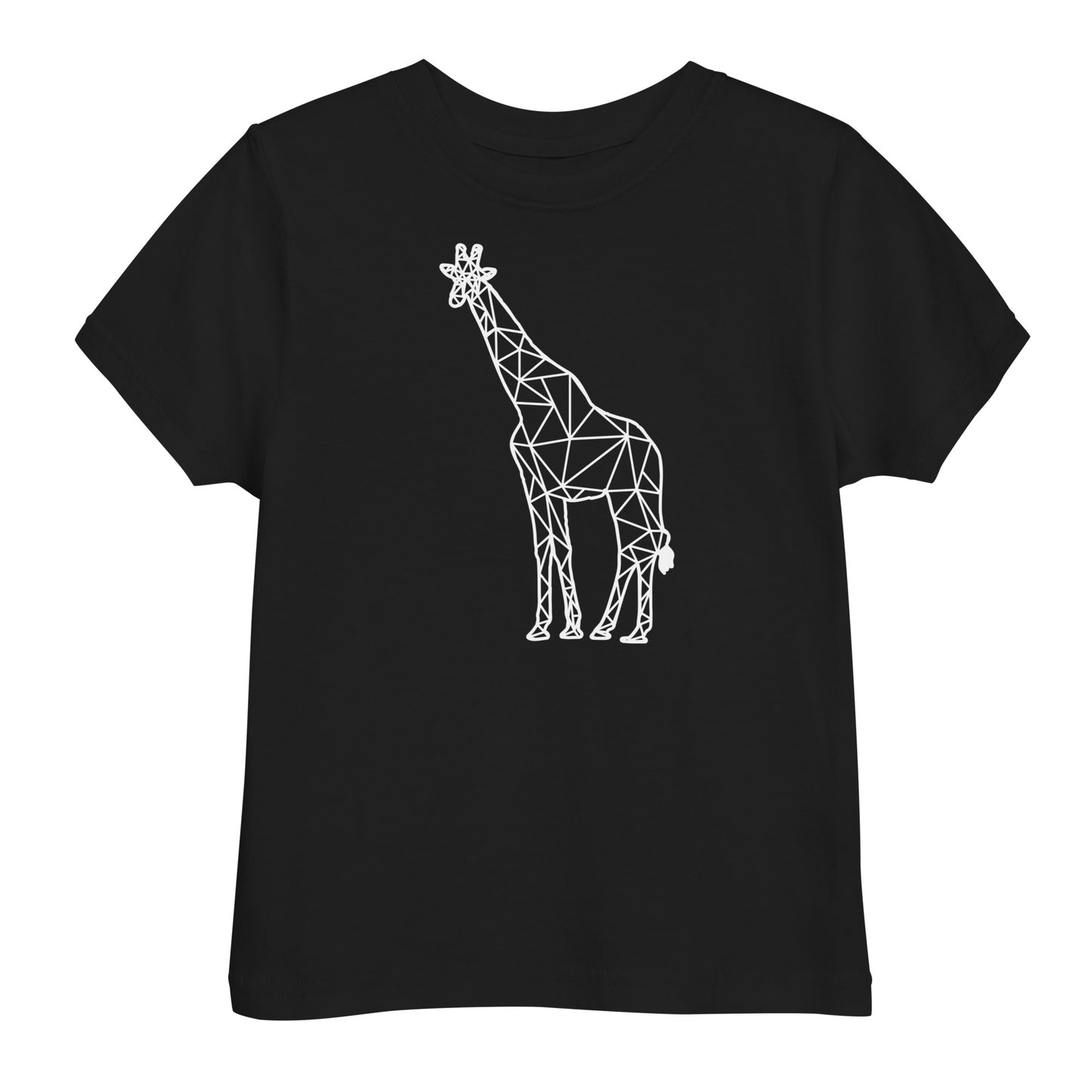 Giraffe Origami Toddler jersey t-shirt