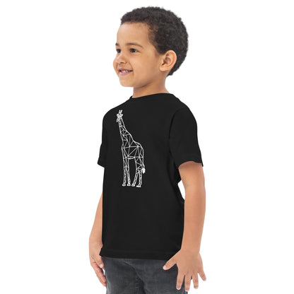 Giraffe Origami Toddler jersey t-shirt