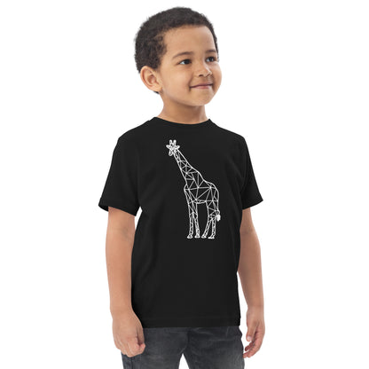 Giraffe Origami Toddler jersey t-shirt