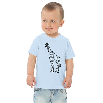 Giraffe Origami Toddler jersey t-shirt - Light Colors