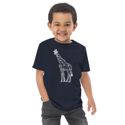 Giraffe Origami Toddler jersey t-shirt