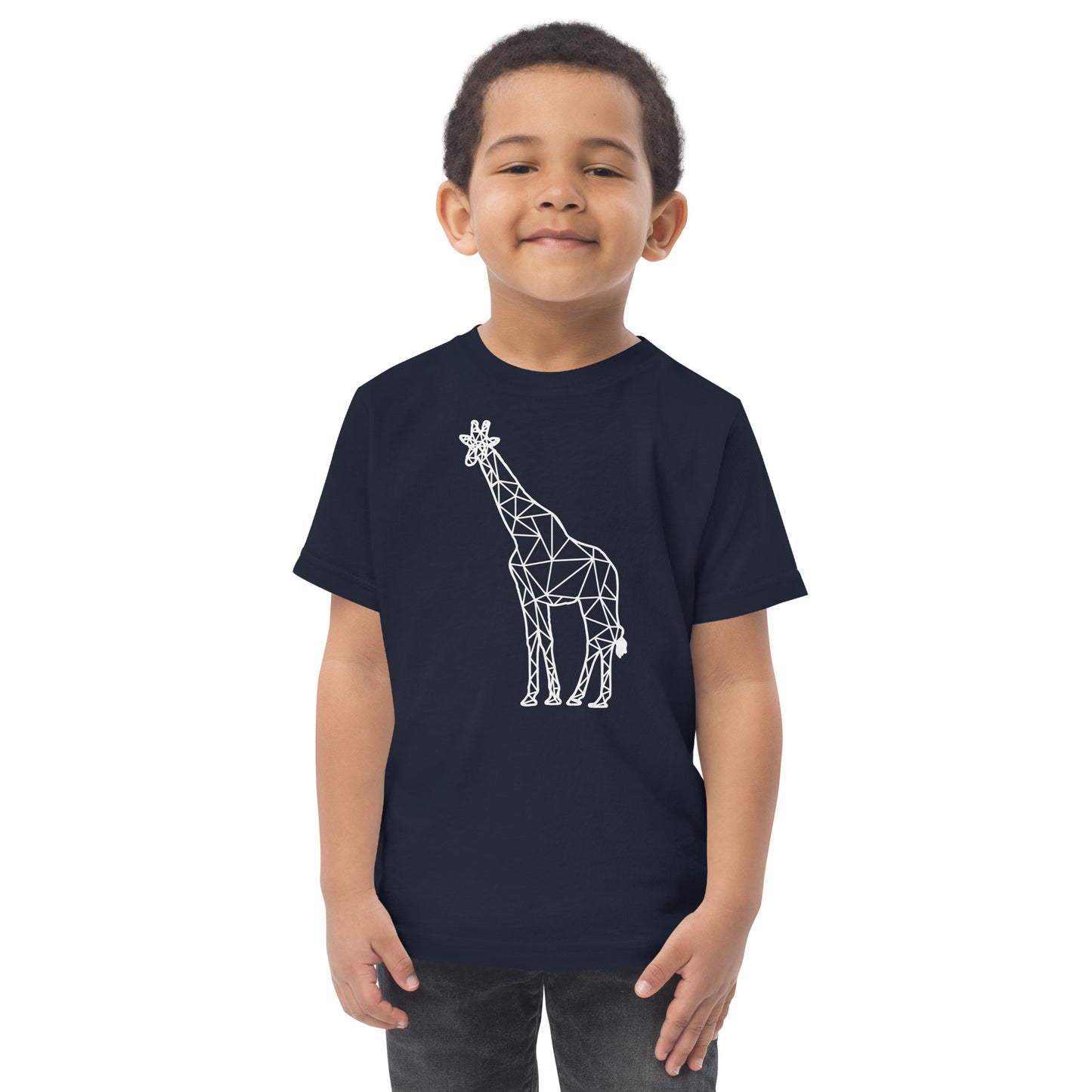 Giraffe Origami Toddler jersey t-shirt