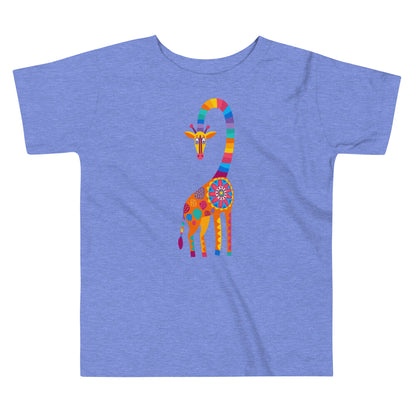 Curious Giraffe Toddler Short Sleeve Tee