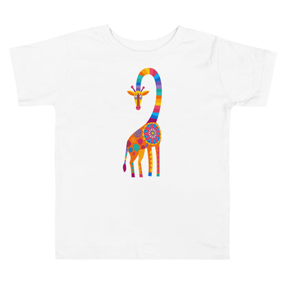 Curious Giraffe Toddler Short Sleeve Tee