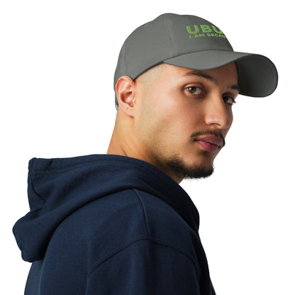 Ubuntu: I am because you are Under Armour® dad hat - Green Text