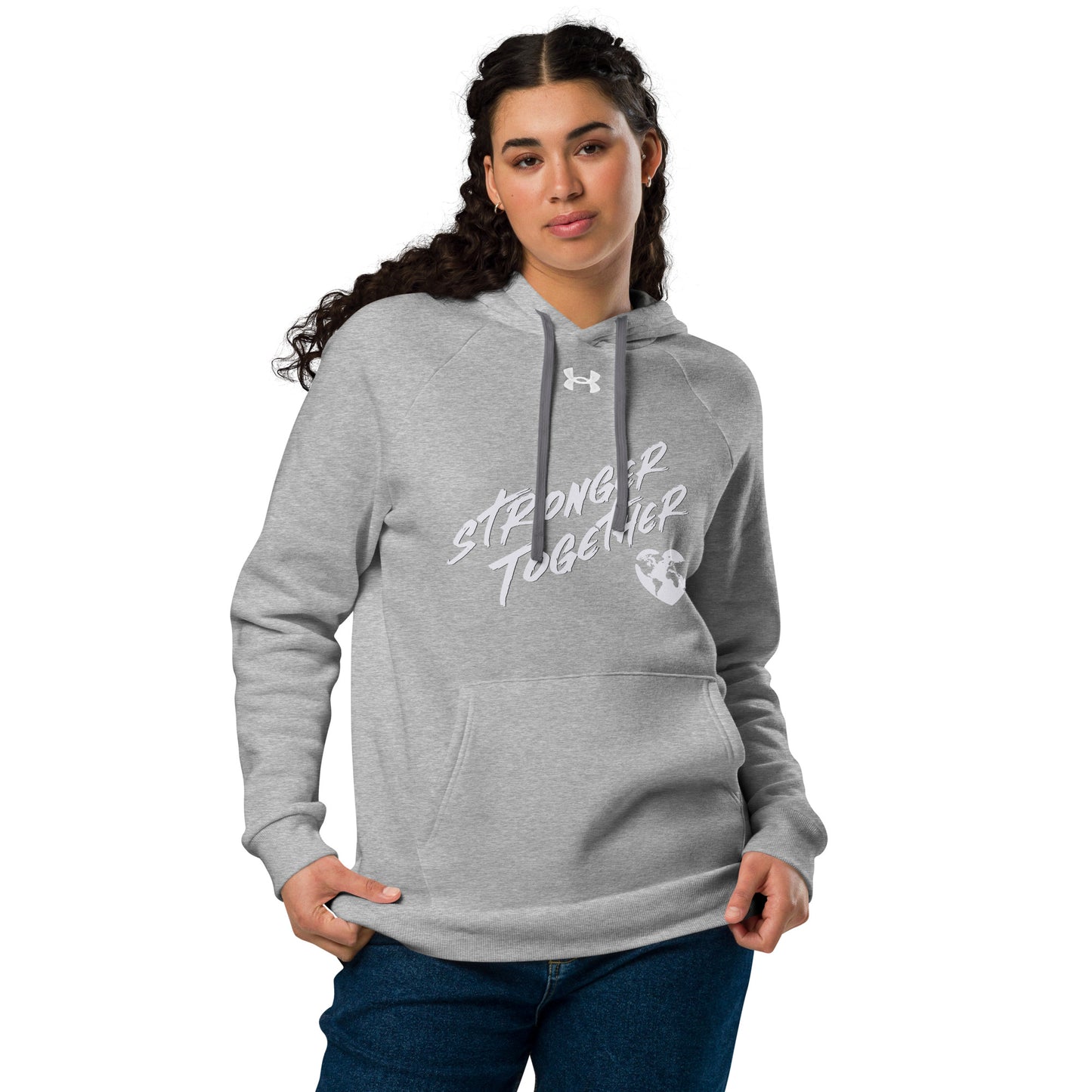 Stronger Together World Under Armour® hoodie - Printed