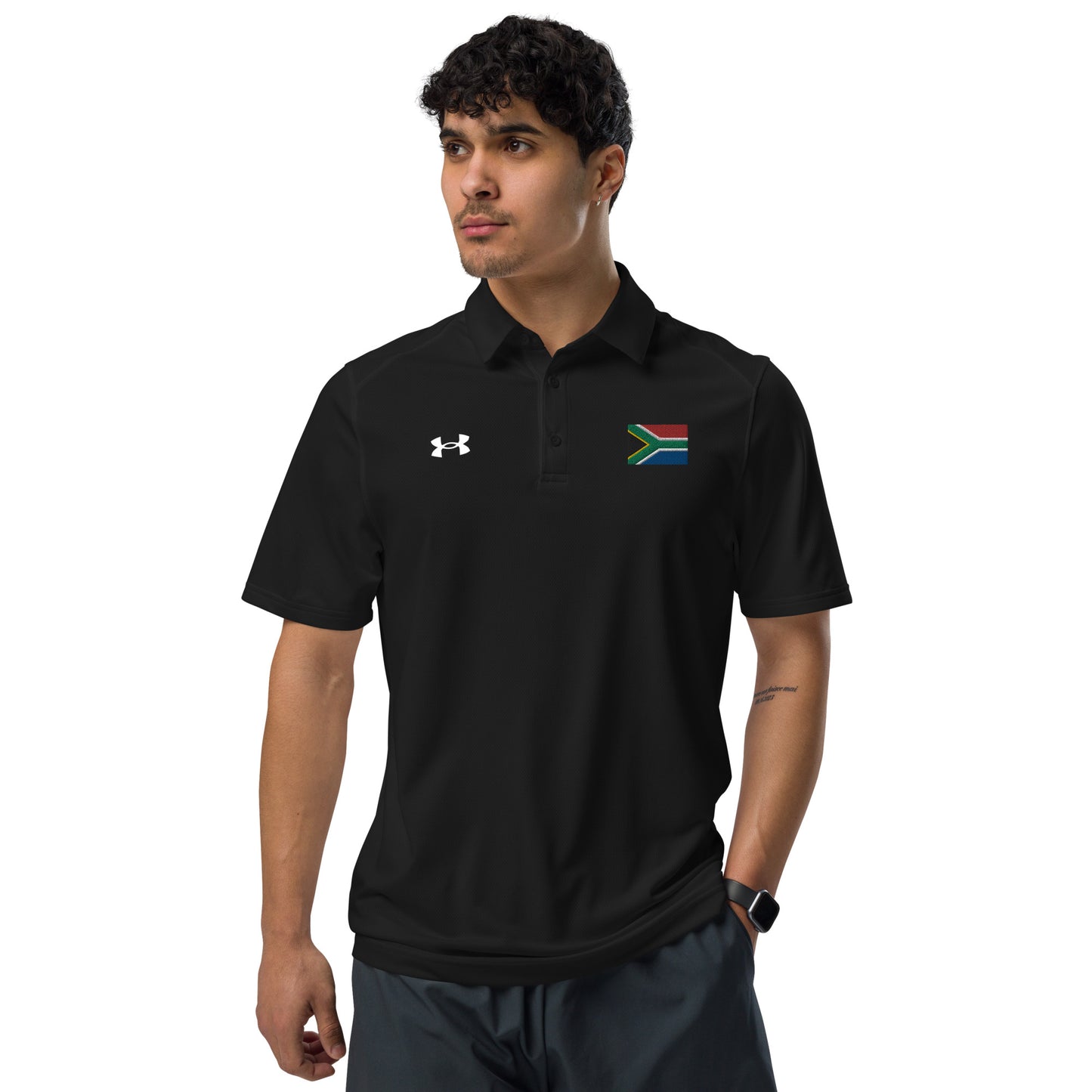 South African Flag Under Armour® men's polo