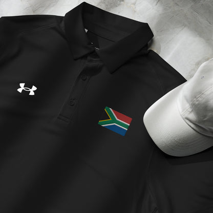 South African Flag Under Armour® men's polo