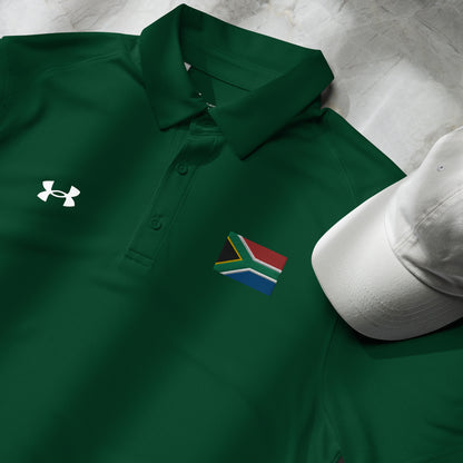 South African Flag Under Armour® men's polo