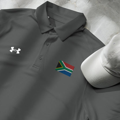 South African Flag Under Armour® men's polo