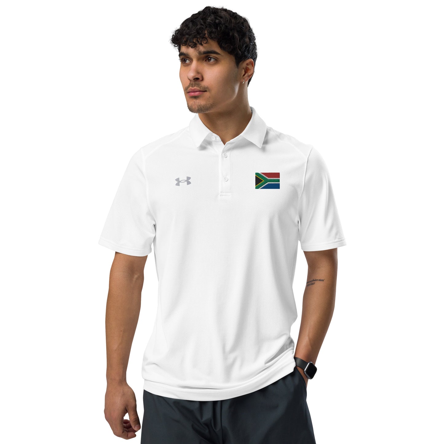 South African Flag Under Armour® men's polo