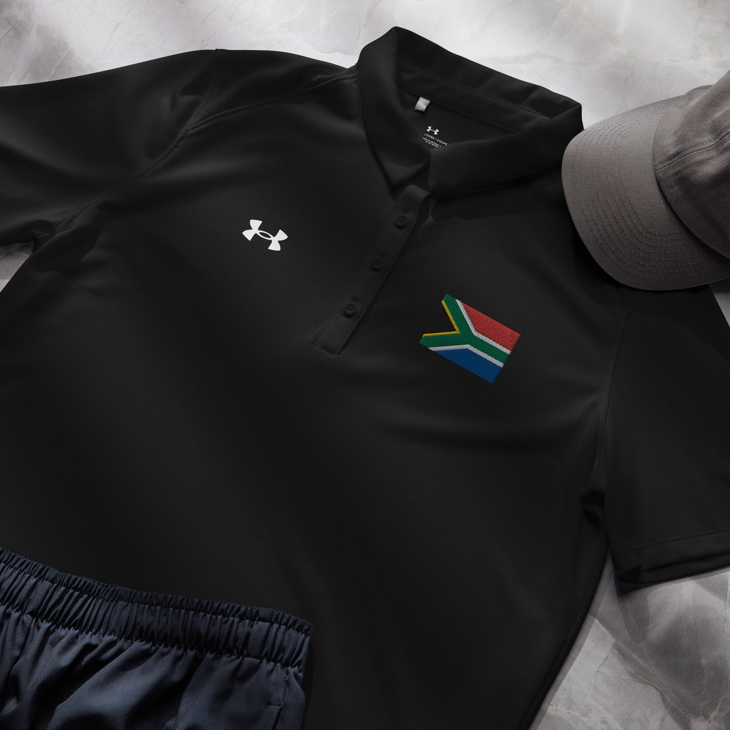 South African Flag Under Armour® women’s polo